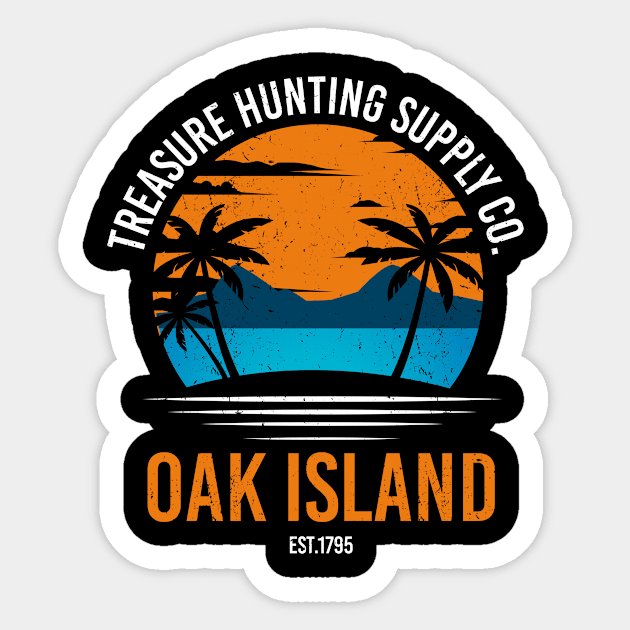 Oak Island Canada Design Sticker by Realfashion